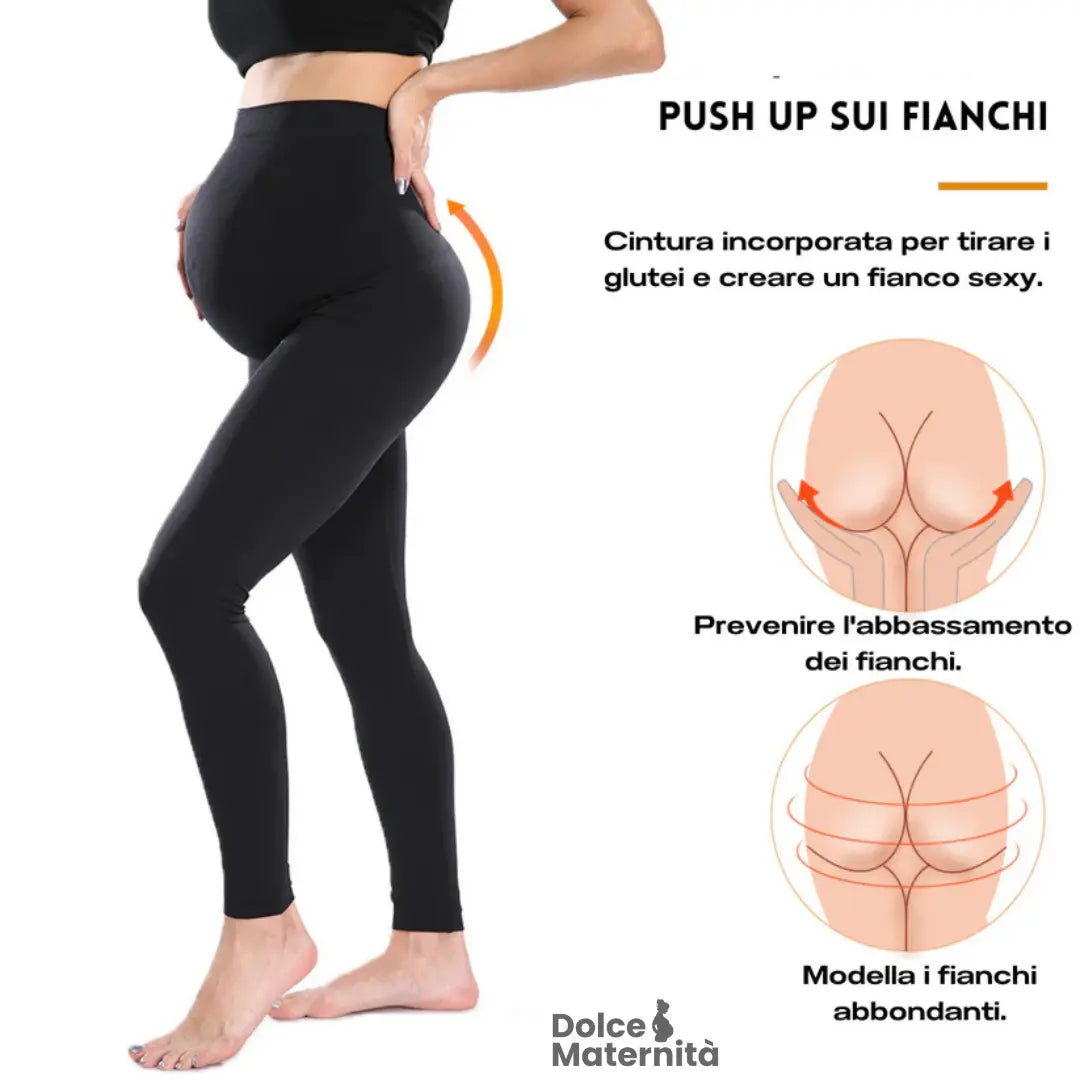 Dolce Maternità™ – Leggings Premaman Evolutivi